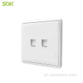 RJ11 TEL Socket Outlets: tomada elétrica